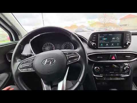 2020 Hyundai Santa Fe 2.4L Preferred AWD w/Sun/Leather Package in White for sale at Finch Hyundai in London, ON