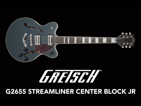 Демонстрация звучания гитары Gretsch G2655 Streamliner Center Block Jr