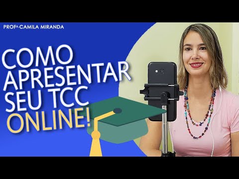 COMO APRESENTAR TCC ONLINE ou por VIDEOCONFERÊNCIA: TUDO que NÃO PODE FALTAR em sua apresentação!