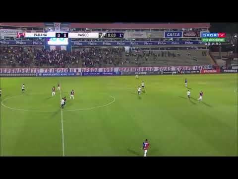 Paraná 1 x 1 Vasco - Campeonato Brasileiro (02/10/2018)