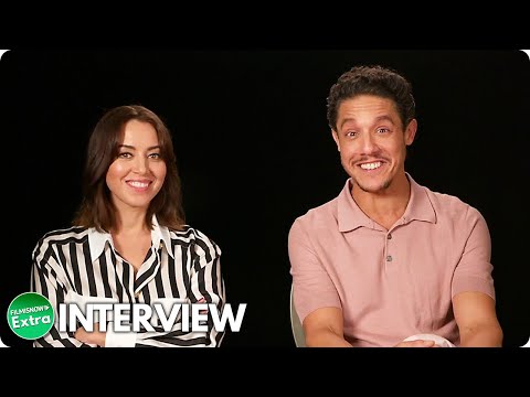 EMILY THE CRIMINAL | Aubrey Plaza and Theo Rossi Official Interview