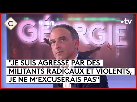 Exfiltré d’un défilé du 1er mai, Raphaël Glucksmann réagit - C à Vous - 02/05/2024