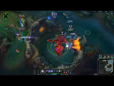 League of Legends Nightblade Irelia Skin Spotlight  #14