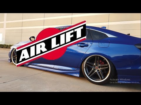 BAGGED 2019 HONDA ACCORD SPORT!!! (AIRLIFT 3P)