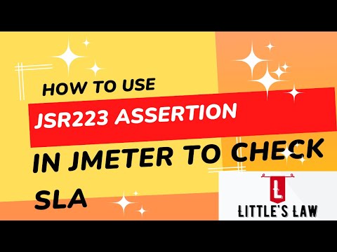 How to use JSR223 Assertion in JMeter! | Littles Law