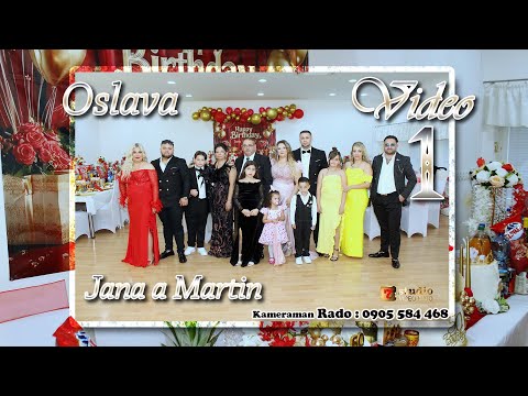 Oslava Jana a Martin video1
