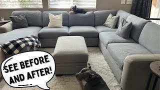 Couch Cushion Covers Seat Cushion Cover Stretch Couch Cover Separate Sectional Sofa Slipcover Review