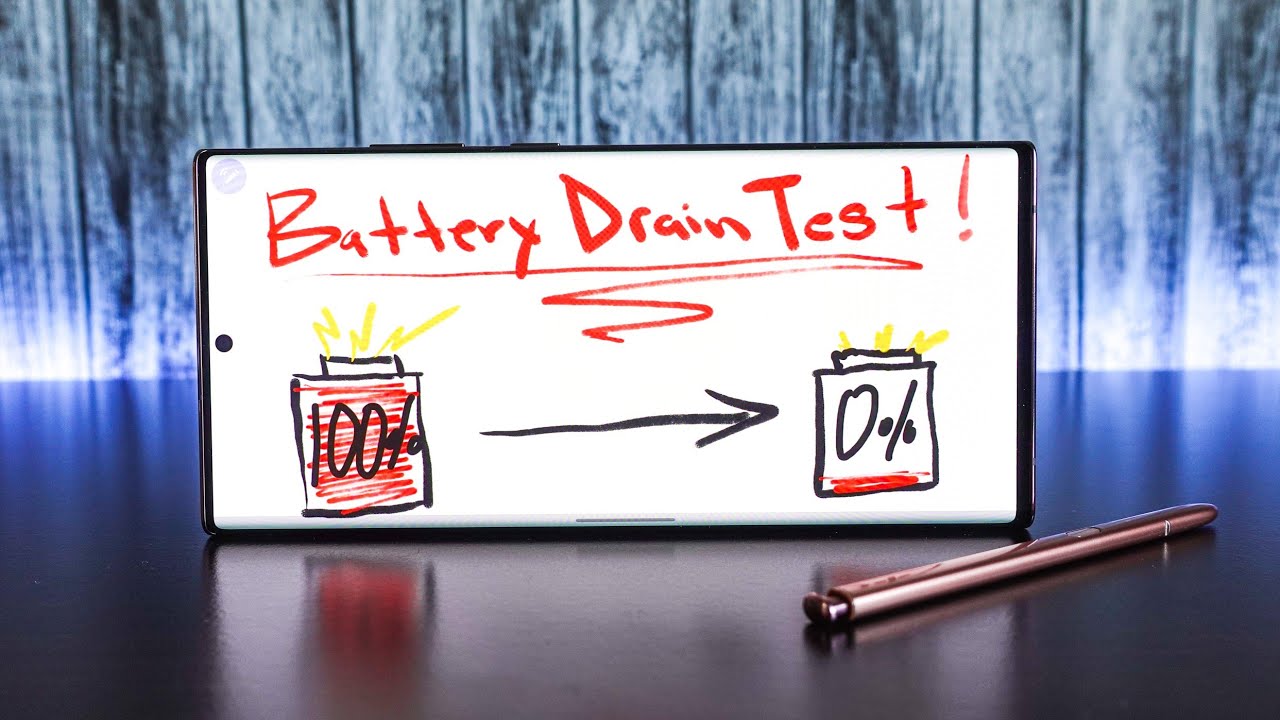 Samsung Galaxy Note 20 Ultra All Day Real Life Battery Drain Test!