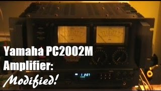 Video thumbnail for Yamaha PC2002M Professional Series Amplifier - with 'Light Modification of Lights'! by Dr Circuit