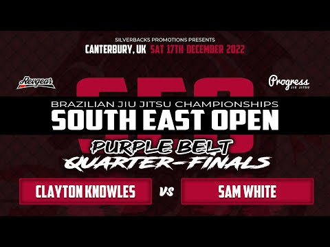 SouthEast BJJ Open - Clayton Knowles vs Sam White (Purple Belt - Quarter Finals)