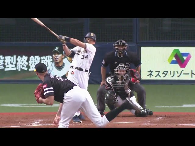 【5回裏】バファローズ・吉田正 豪快な一発を放ち追加点をあげる!! 2019/9/28 B-H