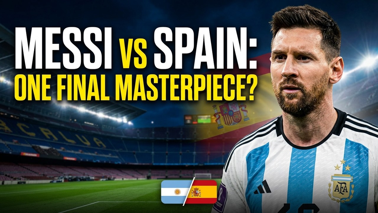 Can Messi Pull Off One Final Masterpiece Against Spain?