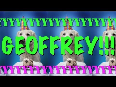 HAPPY BIRTHDAY GEOFFREY! - EPIC Happy Birthday Song