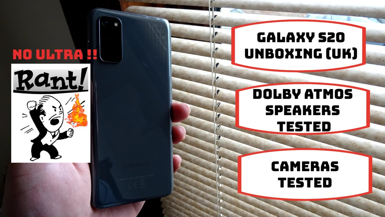 Galaxy S20 - Unboxing (Full UK Retail)