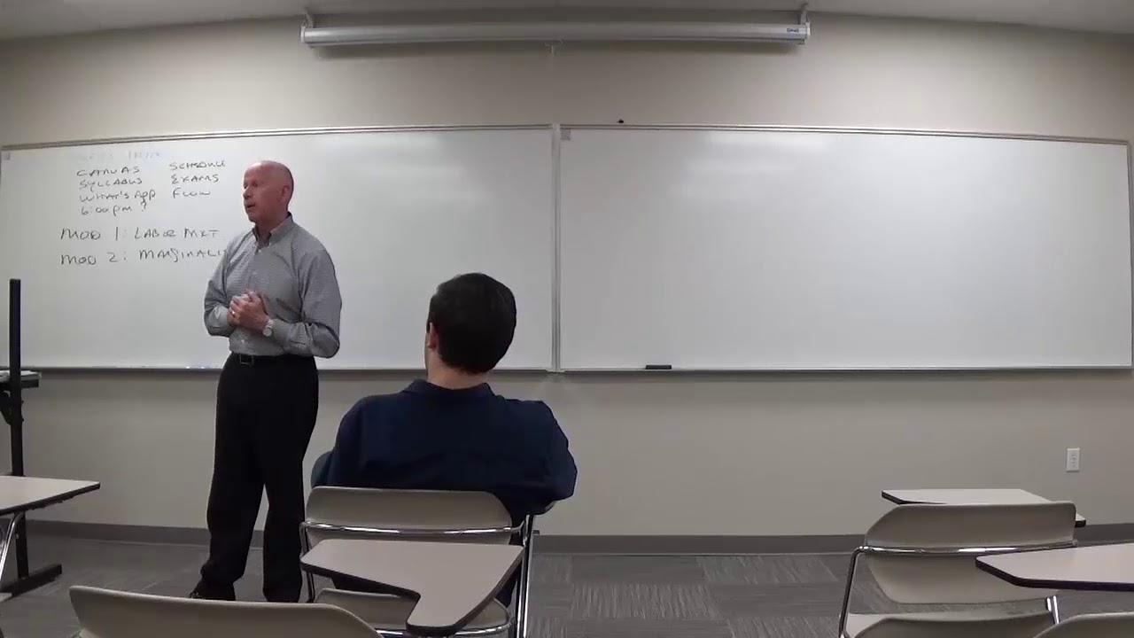 ECON 3100 Intro and Module 1 Video