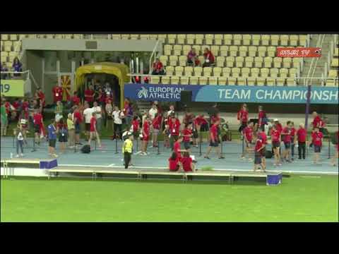 Team Championships 3rd league 2019 - Medal Ceremony - Serbia leaves the podium for scandal