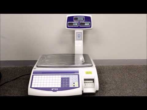Micro Label Printing Scale