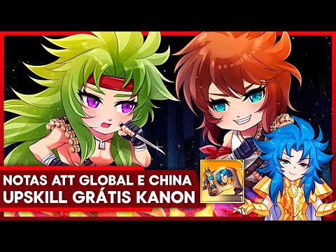 🔥⚙️ NOTAS ATT GLOBAL E CHINA - EVENTO FARM INSANO, ONEIROS NOS SAGRADOS, SHURA DC VERSÃO FINAL!! ⚙️🔥