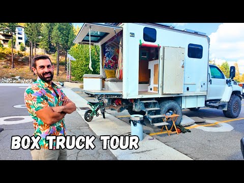 You Won’t Believe This Custom BOX TRUCK Tiny Home Build