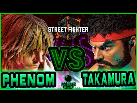 SF6 ▰ PHENOM (Ken) vs TAKAMURA (Ryu) ▰ High Level Fight ▰  Street Fighter 6
