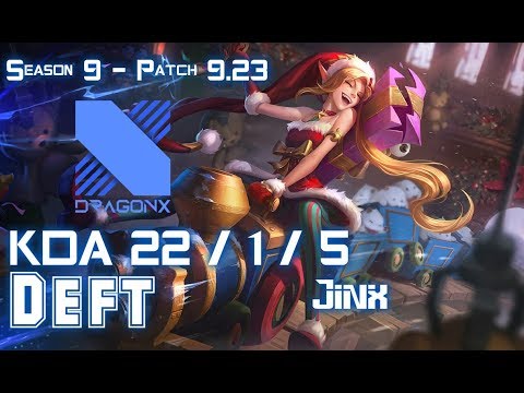 DRX Deft JINX vs KAI'SA ADC - Patch 9.23 KR Ranked