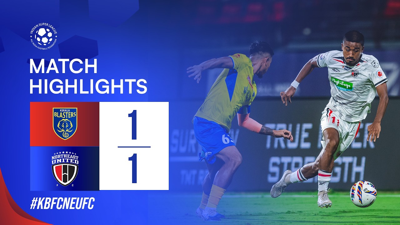 Kerala Blasters vs NorthEast United Highlights