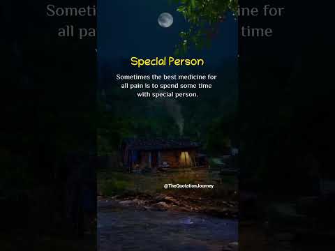 Special Person 💞😊 | The Best Medicine for Pain Is Their Presence 🌸 #SpecialOne#TrueBond#HealingVibes