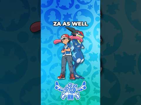 ASH & GRENINJA CONFIRMED For POKÉMON LEGENDS Z-A?!  #ashketchum #pokemonlegendsza #greninja