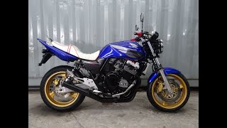 ☆お得な新規車検2年付 HONDA CB400SF VTEC SPEC3 ショート管マフラー タックロールシート 全国配送可 YouTubeにて動画見れます