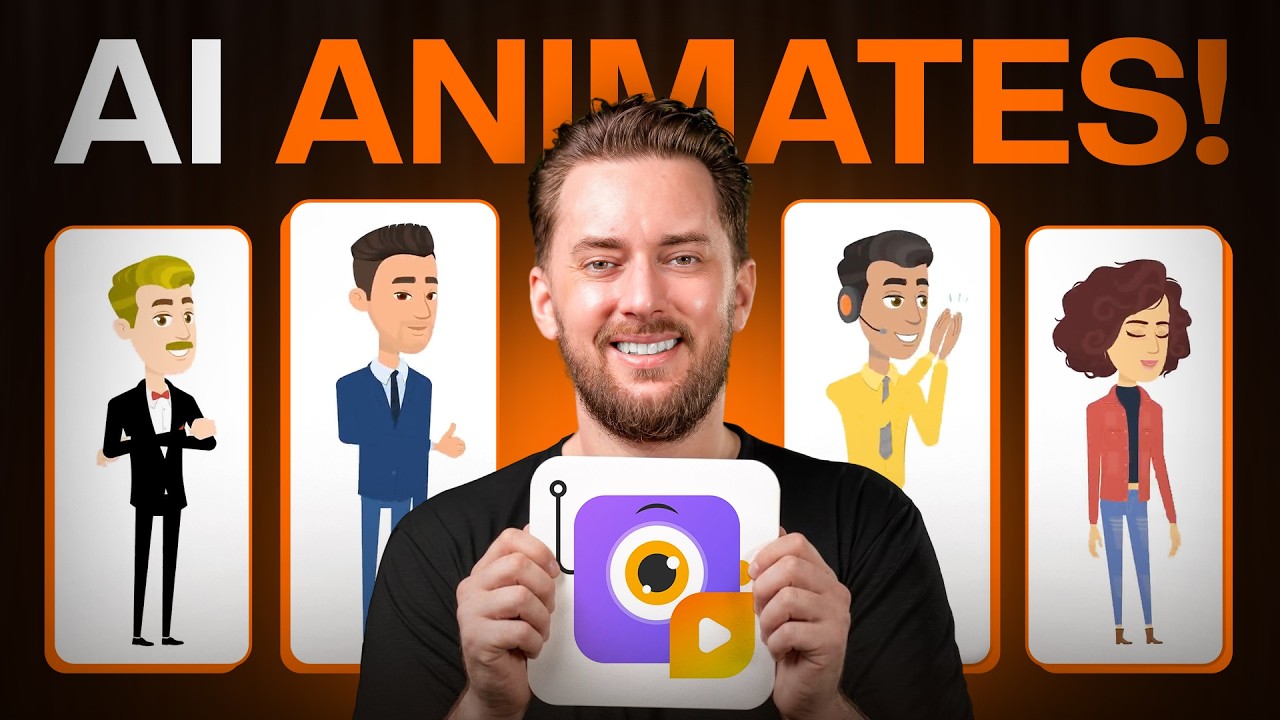 This AI Makes Cartoon Videos 🤯 (Animaker Review) video thumbnail