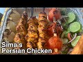 Persian Chicken Joojeh Kabob/Kebab Grilled in the Oven/Grilled Saffron Chicken | Sima’s World Recipe