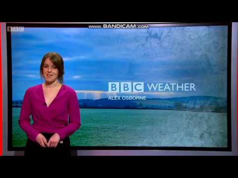 Alex Osbourne Spotlight lunchtime weather January 3rd 2019
