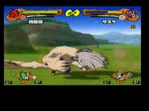 Naruto Shippuuden: Narutimate Accel - Gaara vs Sasuke