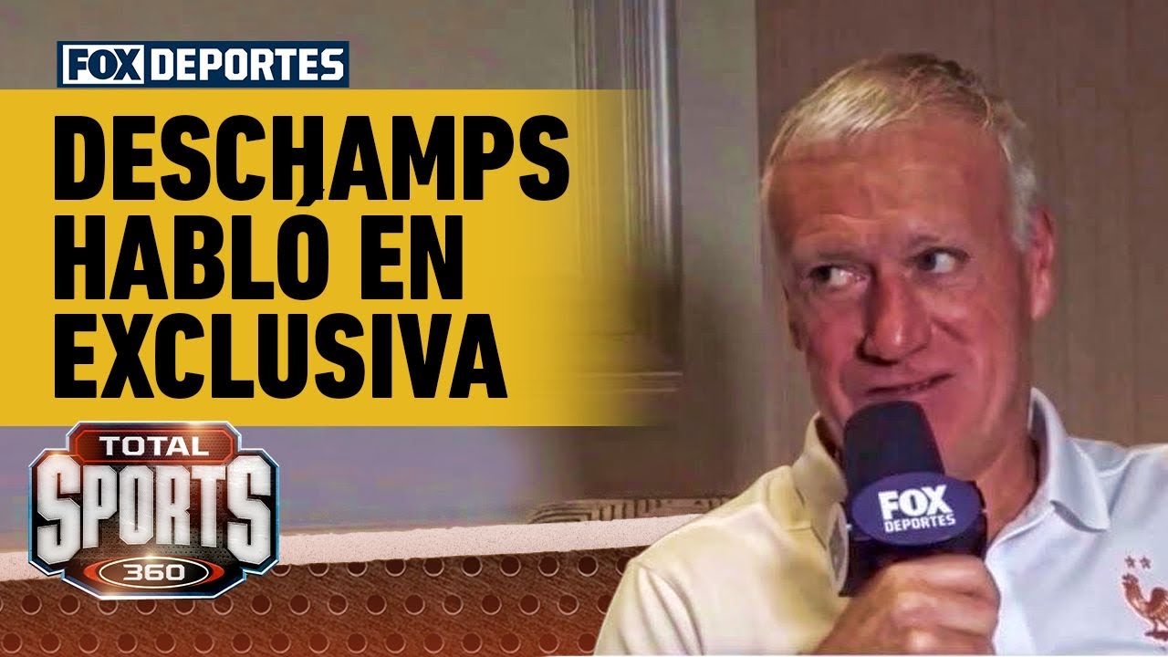 😳🌍 COLOMBIA VS FRANCIA | Didier Deschamps habló en EXCLUSIVA previo al Mundial | Total Sports