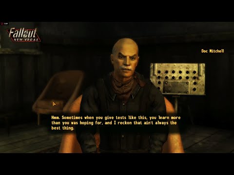 Doc Mitchell reaction to a deranged Courier...