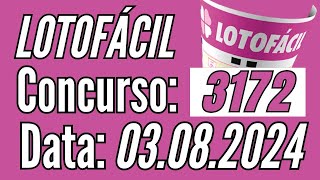 LOTOFÁCIL de hoje 3/08,  Premiação de hoje, Lotofácil de Hoje, Resultado Lotofácil,