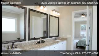 preview picture of video '2036 Oconee Springs Dr. Statham GA 30666'
