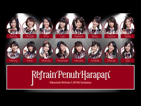 JKT48 – Refrain Penuh Harapan (Kibouteki Refrain) [Color Coded Lyrics ID/JP/EN]
