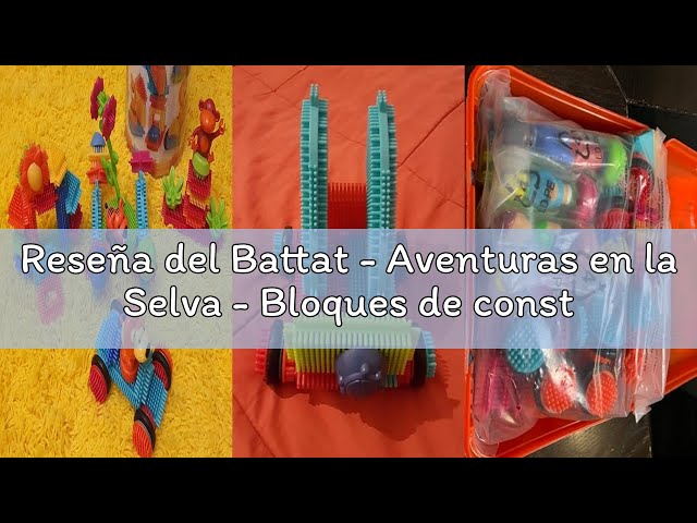 Vídeo relacionado con Battat - Caso de Gran Valor - Bloques de construcción encajables - Juego de 85 Piezas - Juego Stem para niños pequeños - Juguete Educativo - 2 años +