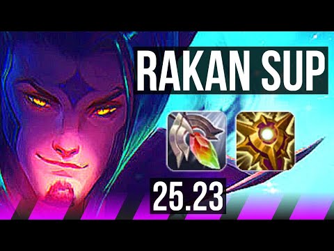RAKAN & Nilah vs PYKE & Twisted Fate (SUP) | 2/2/16 | NA Master | 25.23