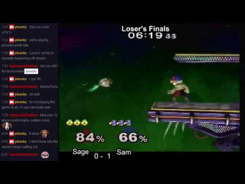 January Bimonthly - EGM|Sam (Falco) Vs. VI|Sage (Fox) - Melee Losers Finals