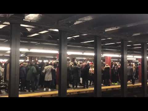 Crowd singing 'Dancing on my Own' by Robyn