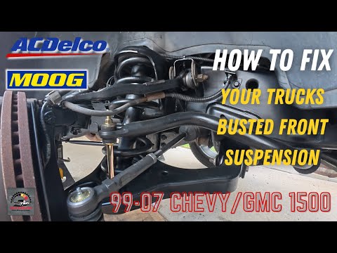 How to replace your 99-07 Silverado / Sierra 1500 Front Suspension - Step by Step - GMT800