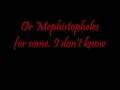 my name is satan - stephen lynch - lyrics 