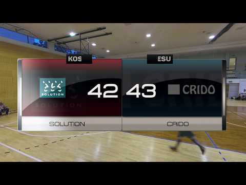 Crido vs Solution - I kolejka - Warszawa - Koszykarska Liga Biznesu