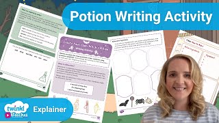 Witch's Potion Writing Activity