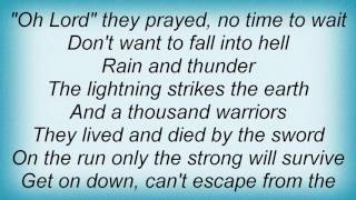 Axel Rudi Pell - Only The Strong Will Survive Lyrics