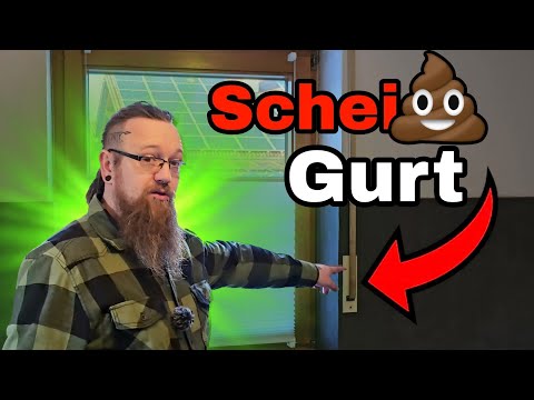 Schwieriger als gedacht. Rolladengurt austauschen / Rollladengurt erneuern