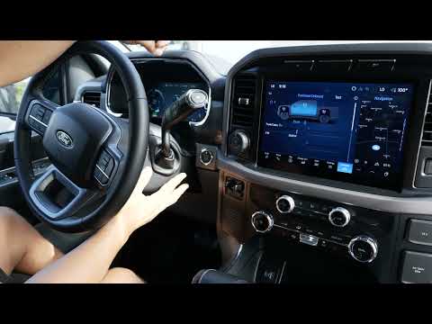2021+ Ford F-150 - Steering Column Shifter Teaser - Infotainment.com