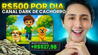 Como Criar um CANAL DARK de Cachorros Usando IA Grátis